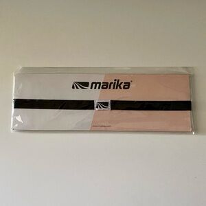 Marika Black Stretch Headband with Logo Accent